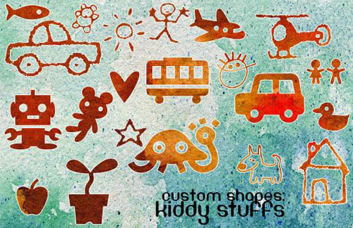 Free Photoshop Shapes (1) Free Custom Shapes