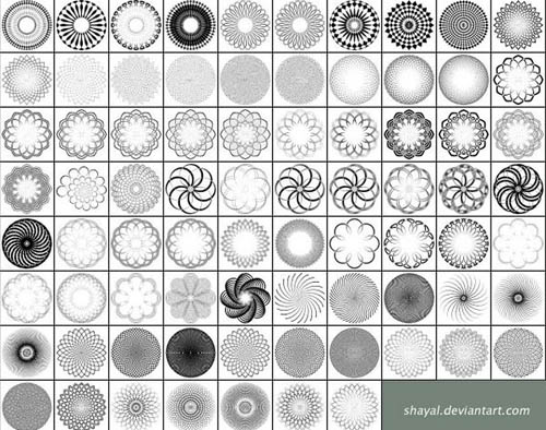 Free Photoshop Shapes (3)