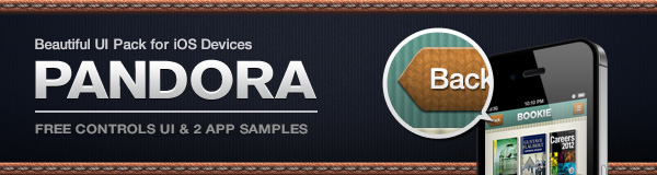 Pandora UI Free for iOS - User Interface Pack