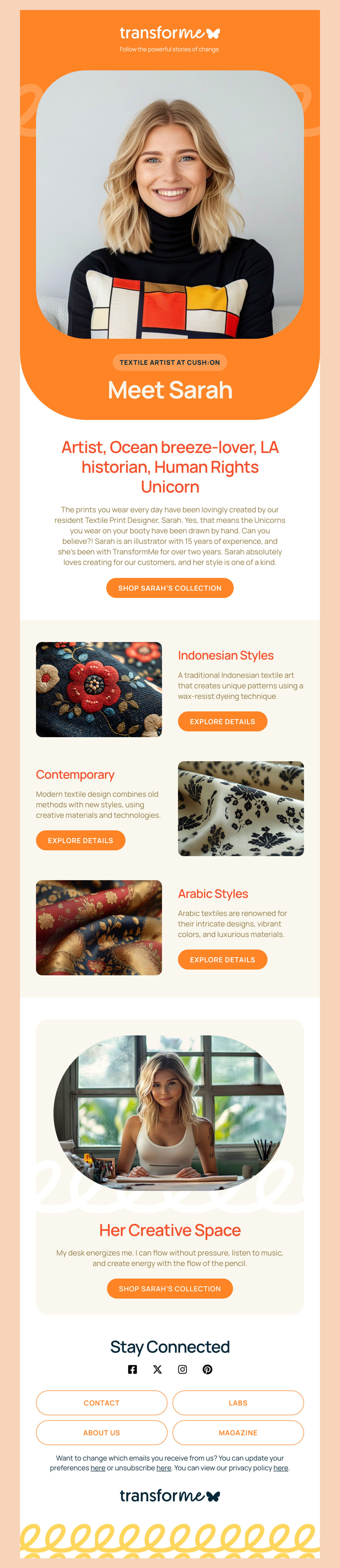 transfor.me email template