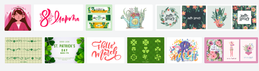 Motifs for March