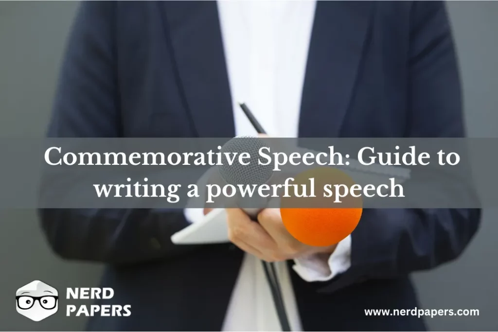 Commemorative Speech Guide to Write a Powerful Speech
