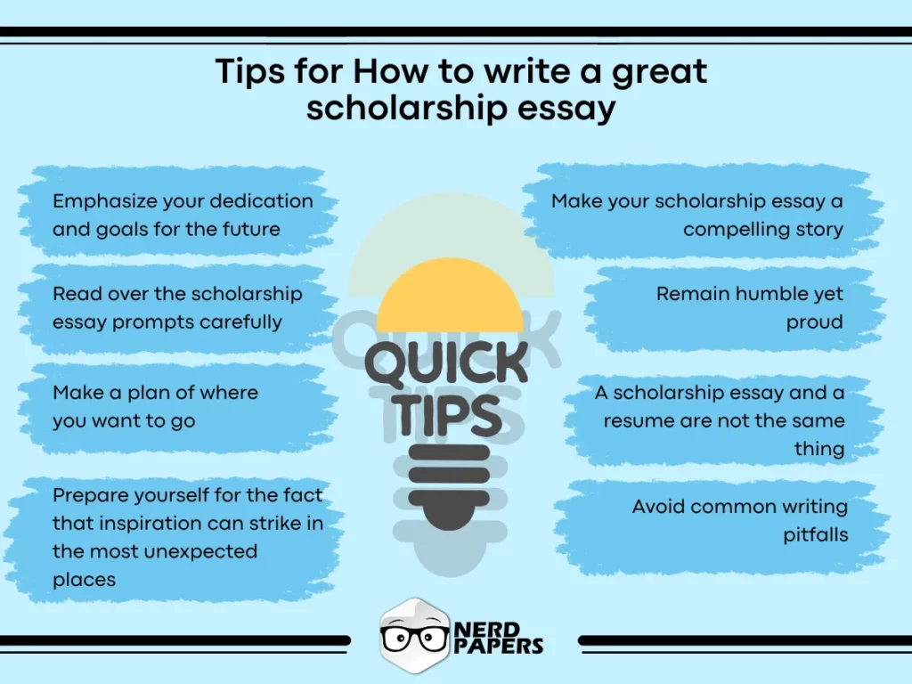 tips for how to write a great scholarship essay