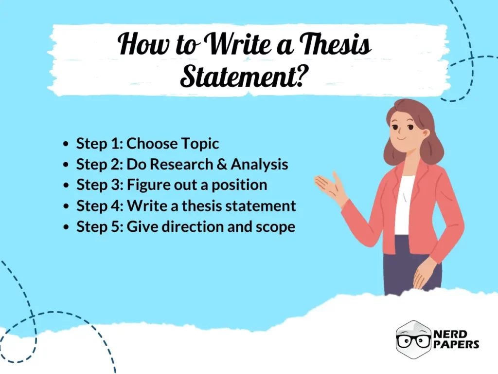 How to Write a Thesis Statement