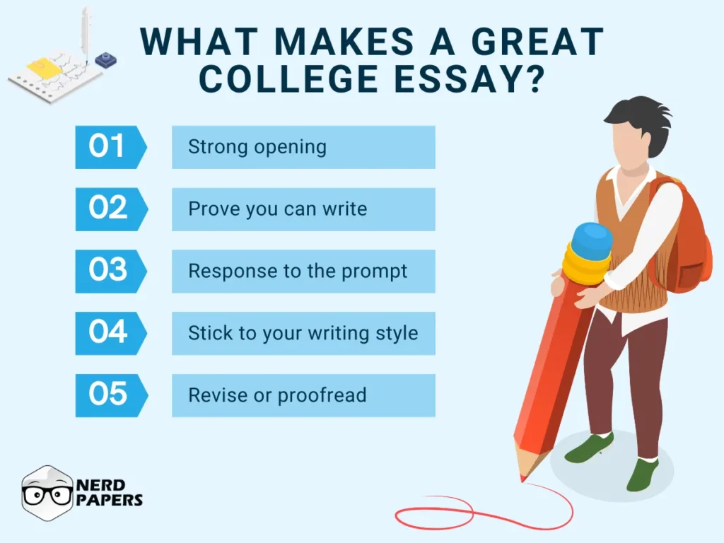 What makes a great college essay?