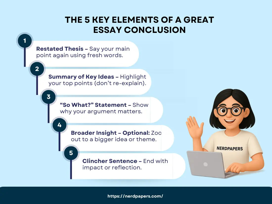 5 key elements of a great essay conclusion with examples