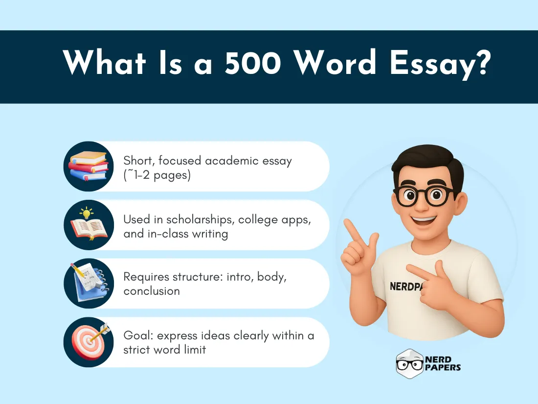 What is a 500 word essay – structure, purpose, and format explained.